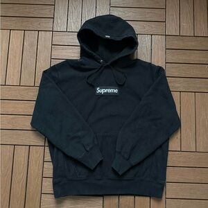 Supreme box logo hoodie (black) 2021